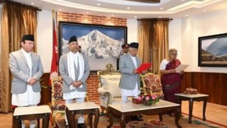 শপথ নিলেন নেপালের নতুন প্রধানমন্ত্রী কার্কি