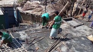 উখিয়া রোহিঙ্গা ক্যাম্পে অগ্নিকাণ্ড, ৫০ ঘর ভস্মিভূত